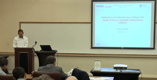 d2_Ruby Drobnick Application of Accelerate Stress Testing to the Design of Pressure Injectable Central Venous Cathereters